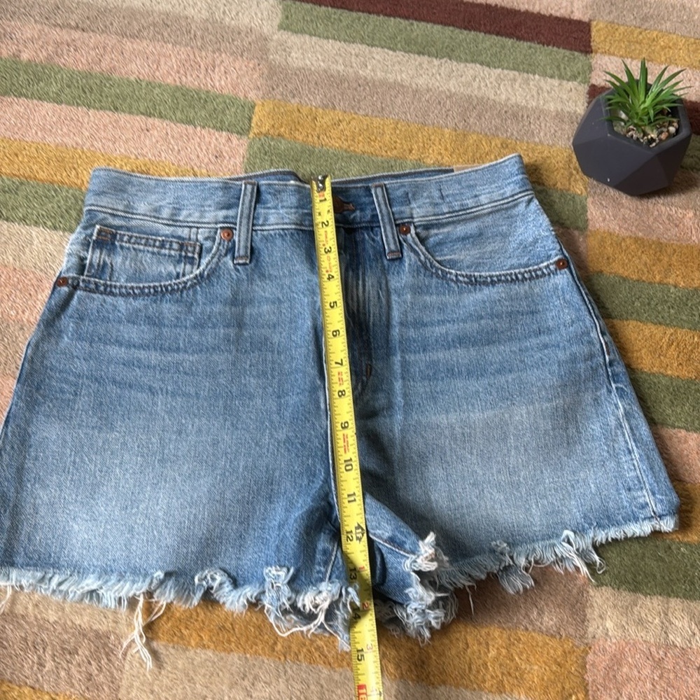 NWT Madewell the perfect Jean high rise ram hem short size 27 - Picture 5 of 12